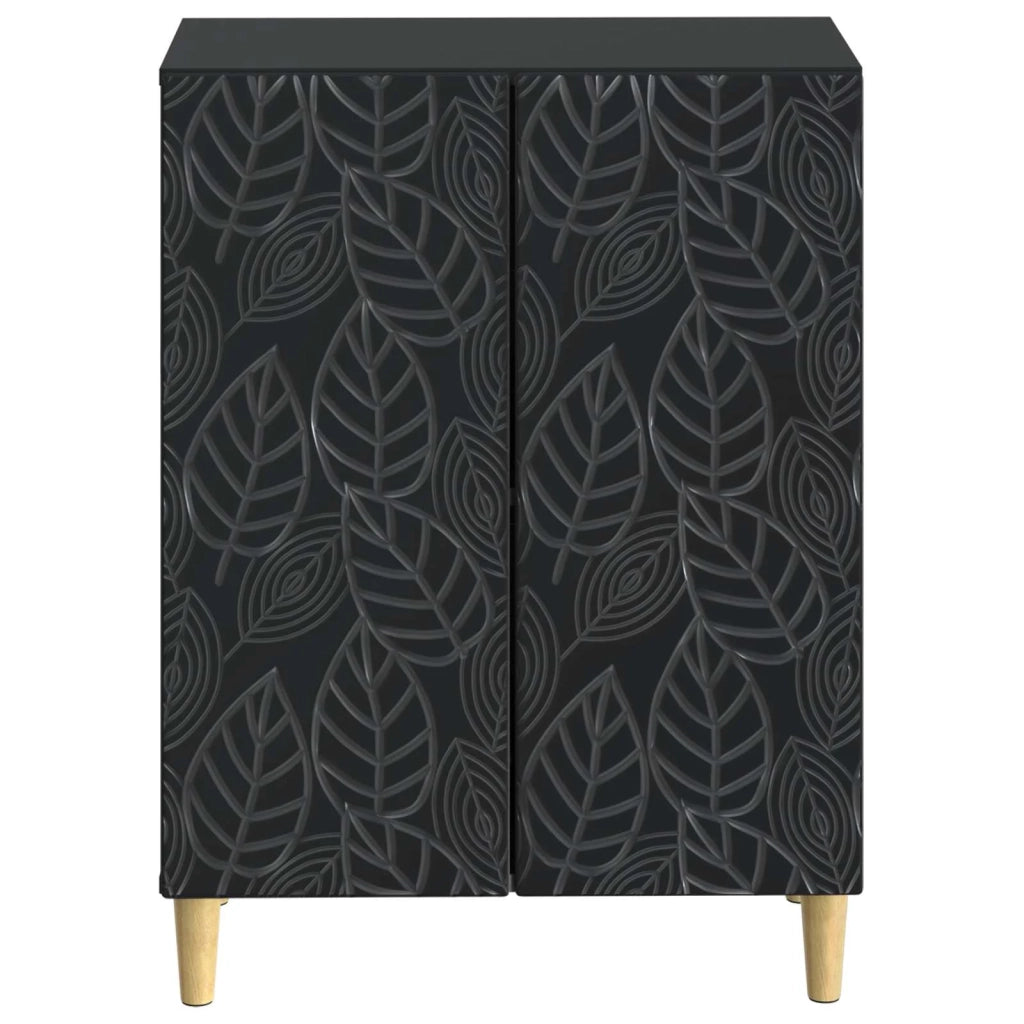 Mobiletto da Bagno DELFT Nero 59,5 x 31 x 80 cm 897056