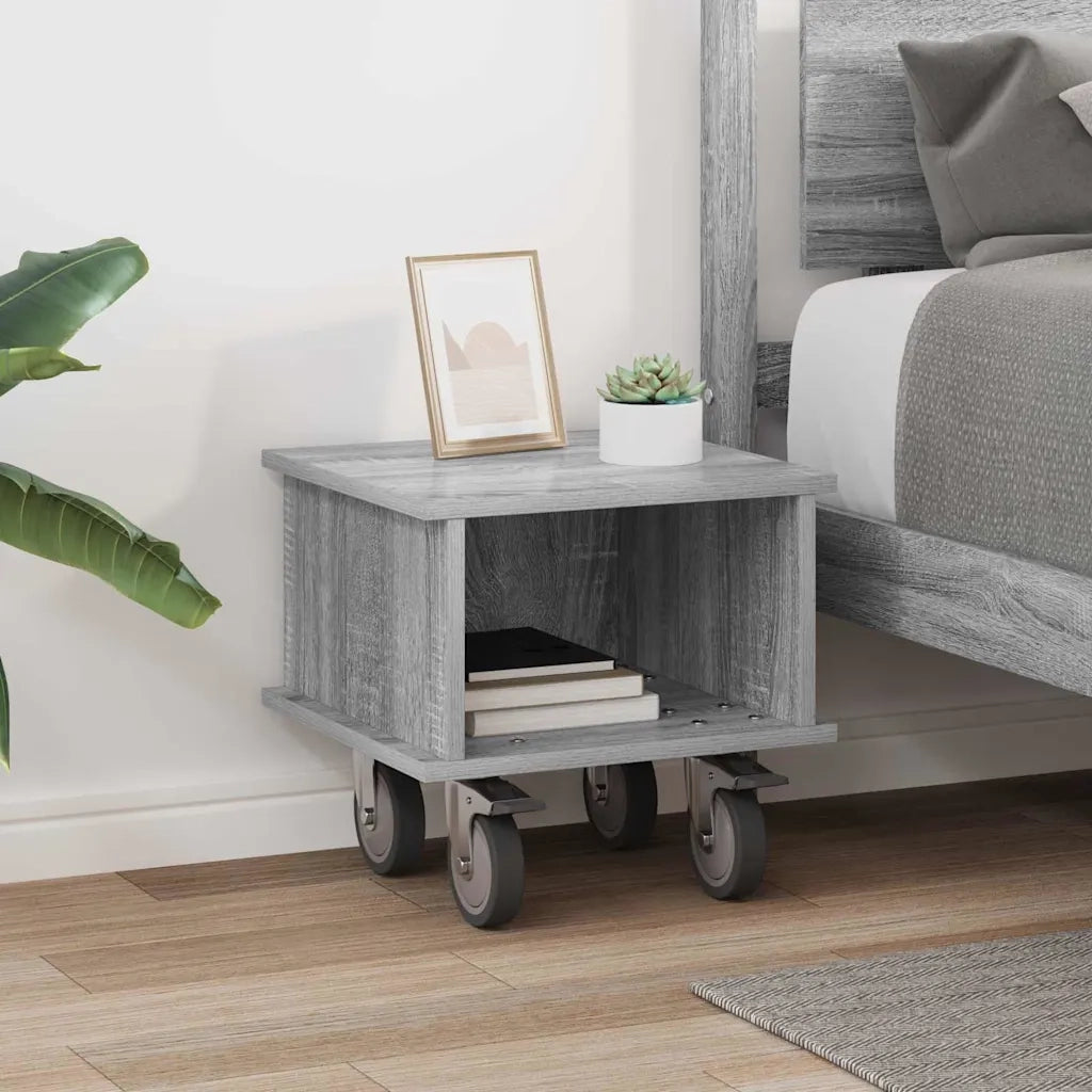 Supporto TV Grigio Sonoma 37 x 35 x 35 cm Legno multistrato 891053
