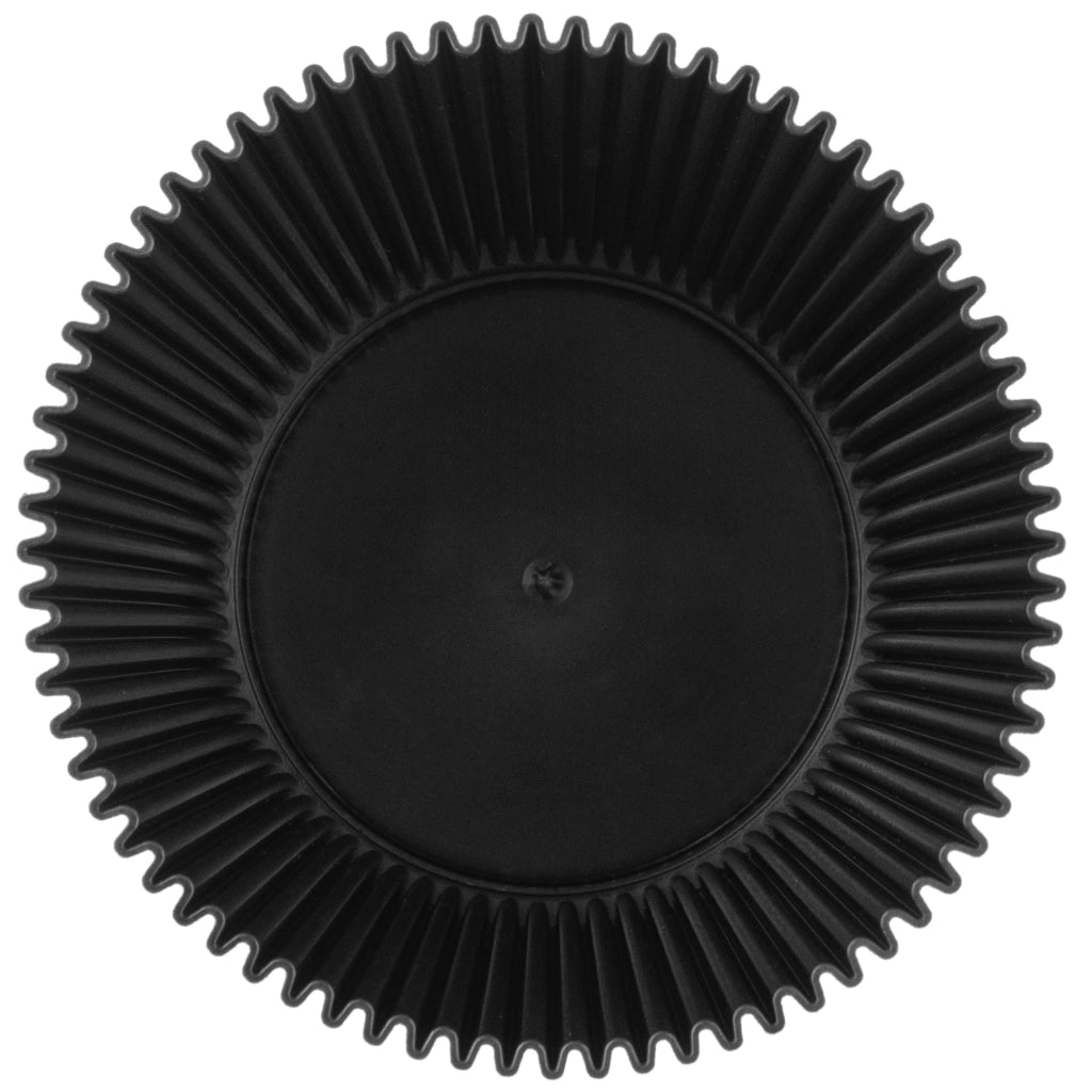 Vaso da fiori KADAX 15 cm, copertura per piante, vaso da fiori in plastica nera