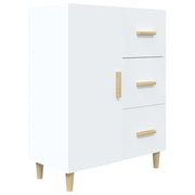 Credenza | Madia | Buffet da pranzo | Armadio da pranzo Bianca 69,5x34x90 cm in Legno Multistrato