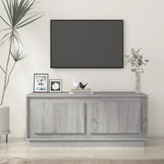 Tavolino da Salotto-Tavolino da soggiorno-Tavolo Grigio Sonoma 102x50x44cm Legno Multistrato