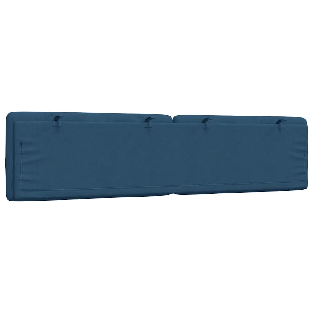 Cuscino Testiera Blu 200 cm in Tessuto CFW6703553
