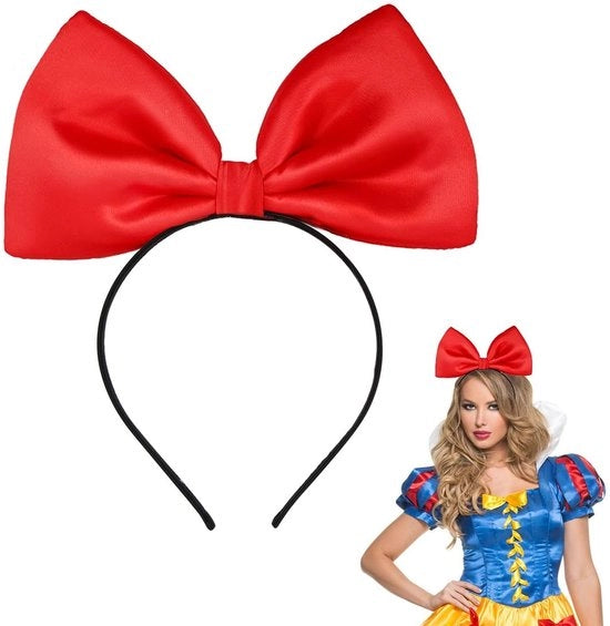 Cintura per capelli con strisce - Rosso carminio - Accessori per capelli per bambini/ adulti - Feste/carnival - Materiale di alta qualità - Estensibile - Accessorio per capelli