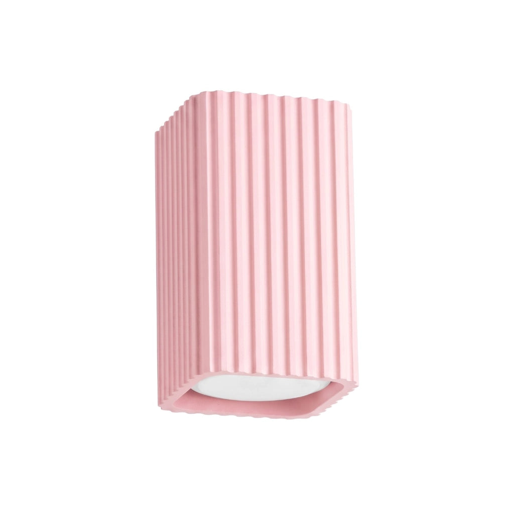 Plafoniera RAYO 10 rosa