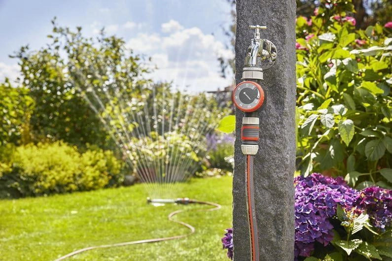 Gardena 1169-20 Computer per irrigazione Grigio, Arancione 12 bar Timer per irrigazione meccanica