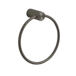 GEDY ANDE GUN METAL PORTASALVIETTE AD ANELLO- GEDY- 1,0 pz