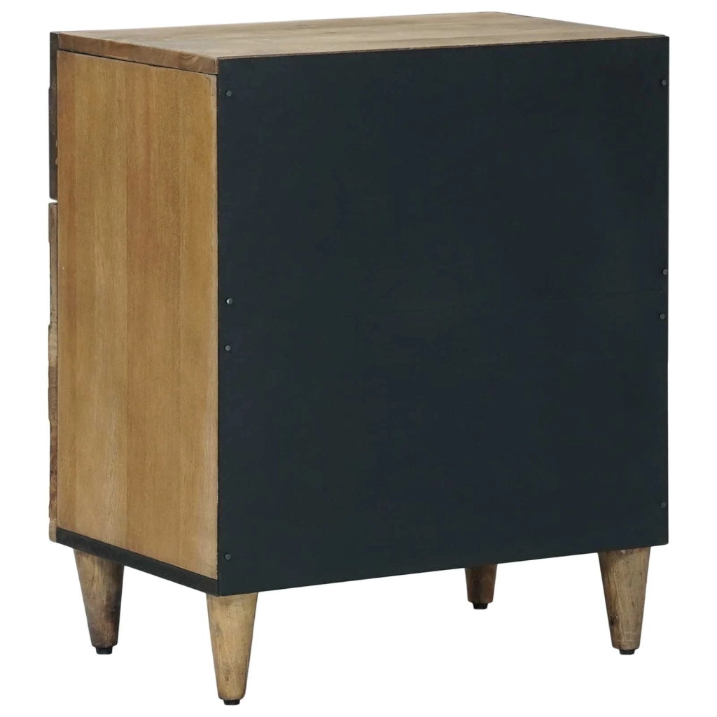 Mobiletto da Letto con cassetto Marrone 50 x 33 x 60 cm