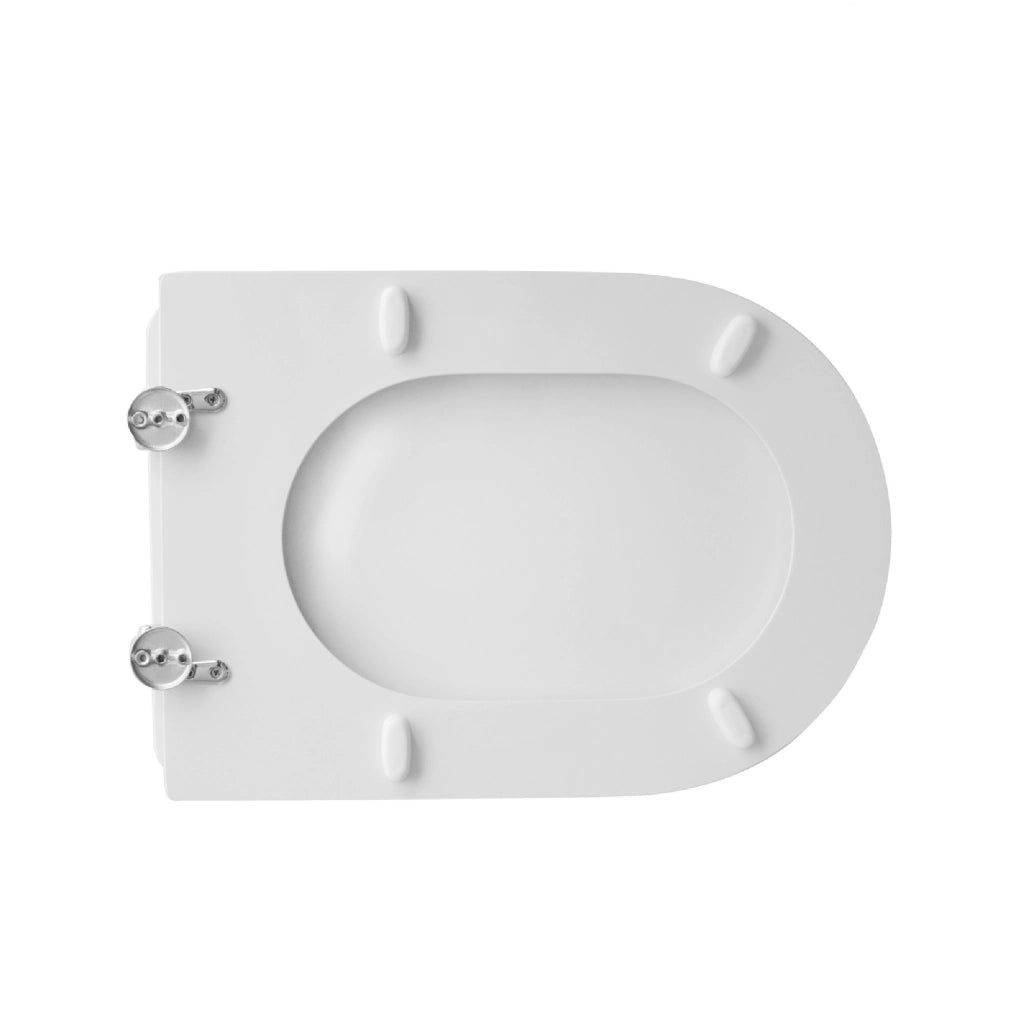 Sedile wc per vaso HIDRA serie ONDA cerniere copriwc coprivaso