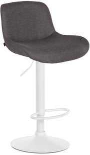 Barhocker Solon WeiЯ Stoff