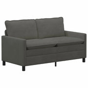 Divano | Divano da soggiorno | Sofa Grigio Scuro 156 x 81 x 87,5 cm Tessuto