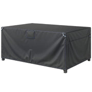 Copertura per Divano da Giardino ¨C Zephmum ¨C Nero 420D Oxford 180x120x74cm