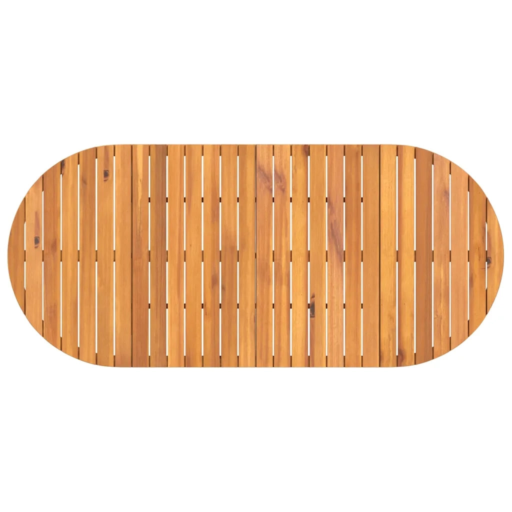 Set da pranzo da giardino da 7 pz in Legno Massello di Acacia 3334772