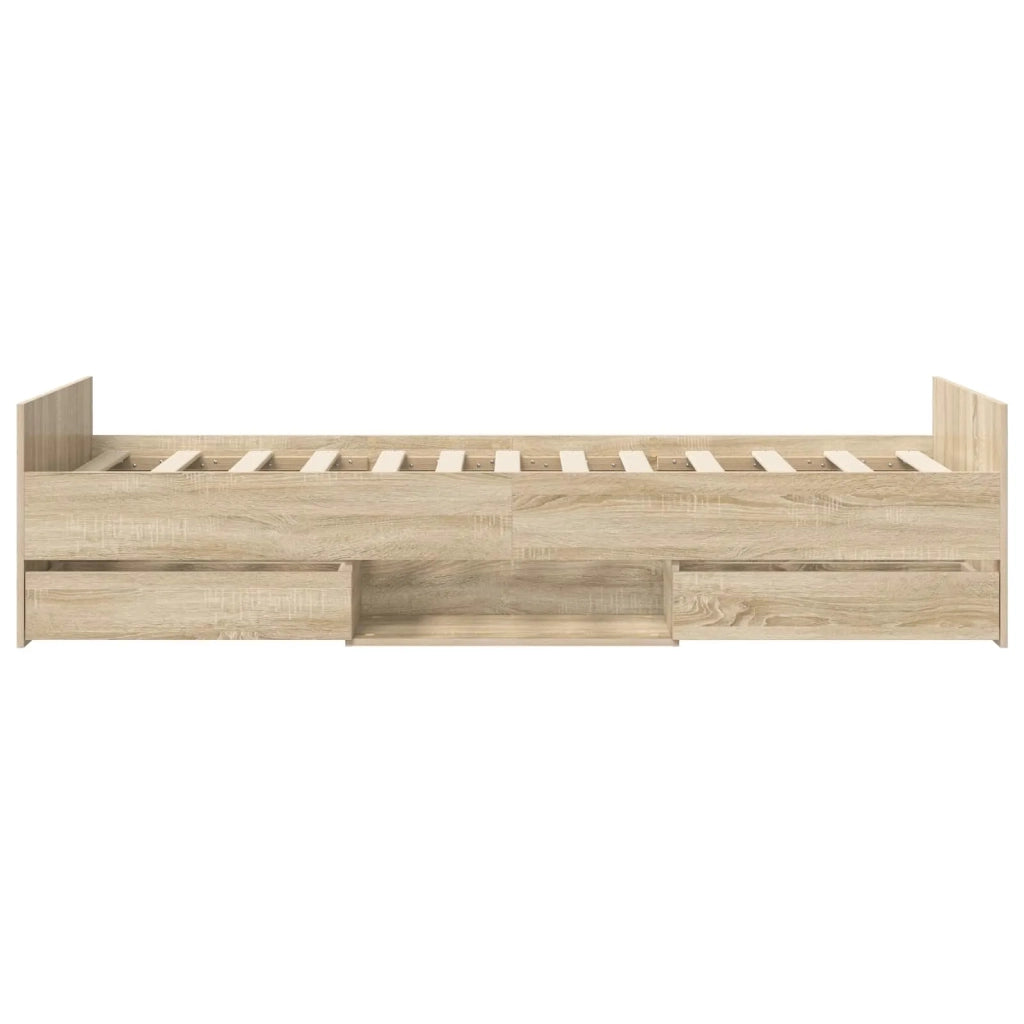 Telaio del letto con storage Rovere Sonoma 80 x 200 cm 3429510