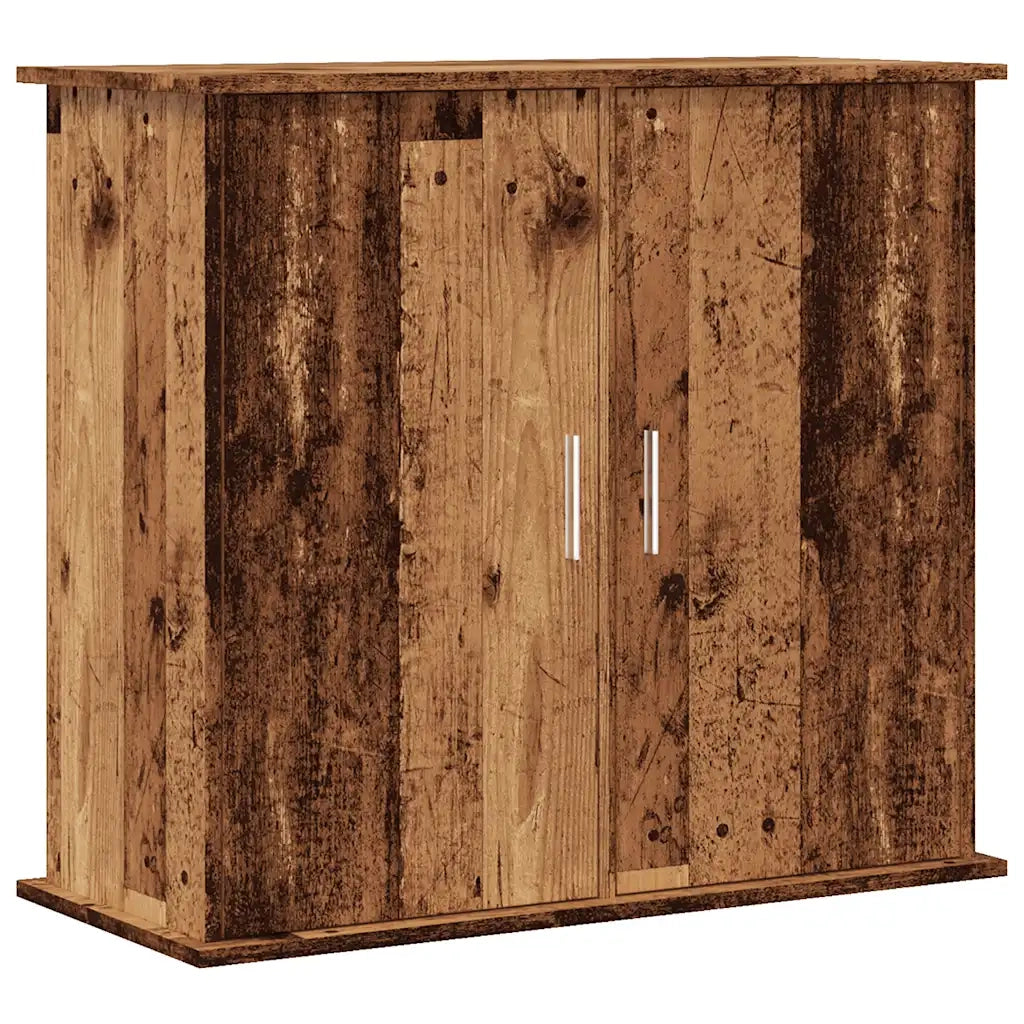 Supporto Acquario 81x36x73 cm in Legno Multistrato Legno Antico CFW3185144