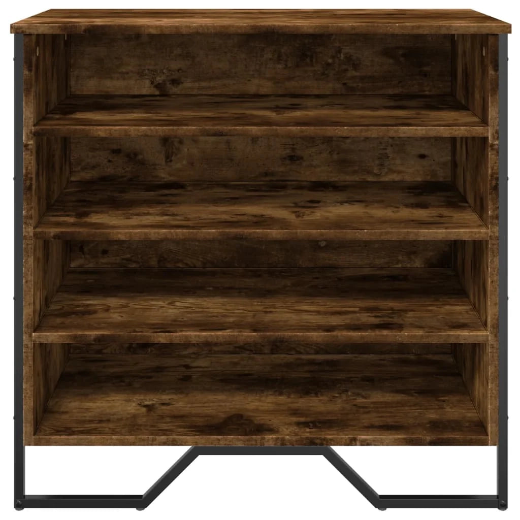 Scarpiera mobile contenitore per scarpe mobile per ingresso/corridoio/soggiorno 80 x 38 x 78 cm legno ingegnerizzato marrone 02_0021595