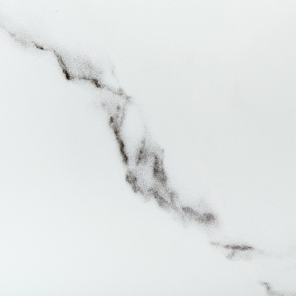 Tavolo da pranzo in vetro temperato bianco dorato 120 x 70 cm effetto marmo soggiorno moderno glam