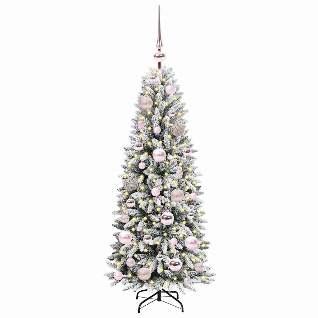 Albero di Natale artificiale con 150 LED Bianco 120 cm 3396023