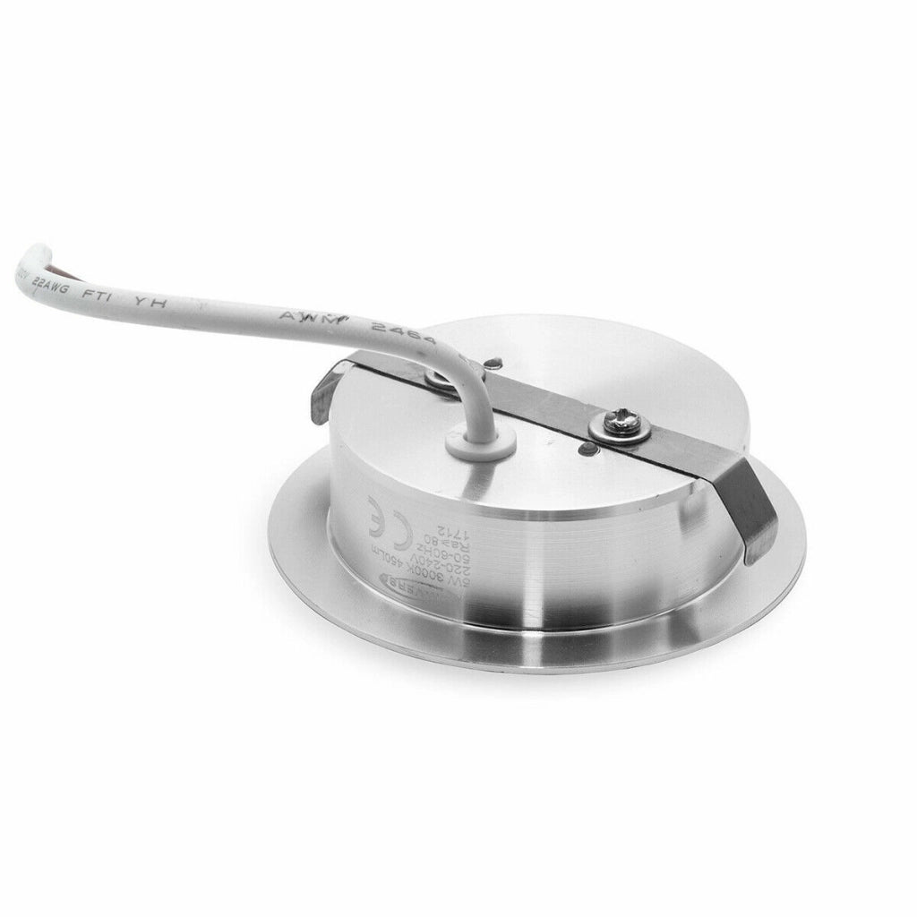 FARETTO LED DA INCASSO SLIM 5W LUCE NATURALE 4000K OPACO MOBILI MENSOLE CAPPA