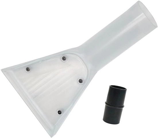Aspiratore di polvere - Bocchetti aspiratore - Adatto per aspiratori Kärcher, Miele, AEG, Rowenta - 32 mm, 35 mm universale - trasparente