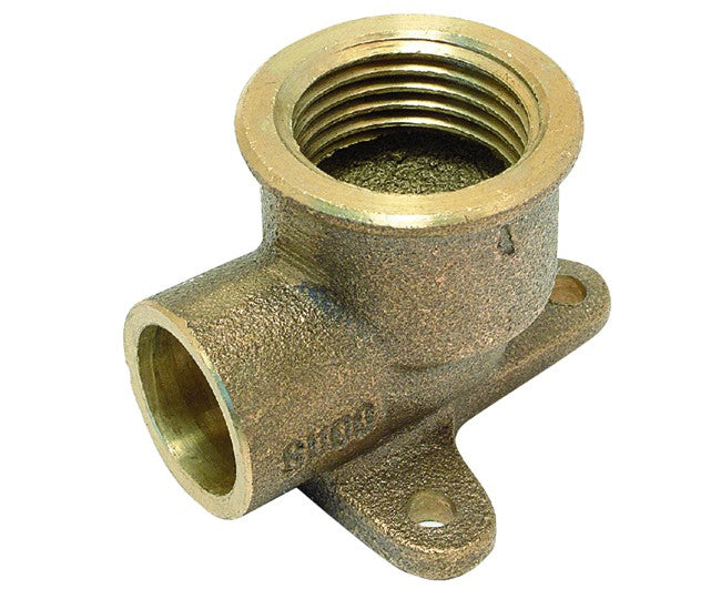 RACCORDO CURVO A SALDARE FLANGIATO IN BRONZO SERIE 4000 1/2 ø16   FRA-BO SPA