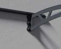 Pensilina Da Esterno Altair 453X91 cm  Trasparente