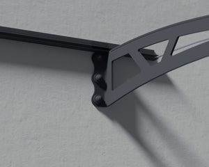 Pensilina Da Esterno Altair 453X91 cm  Trasparente