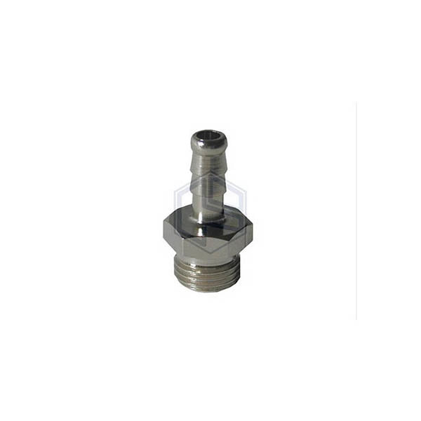 attacco porta gomma aria compressa 8 x  1/4 " maschio asturo acciaio