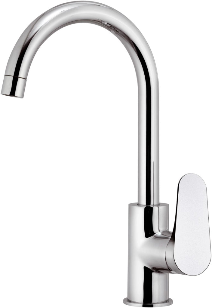 Rubinetto lavello con canna alta a u girevole - serie class line