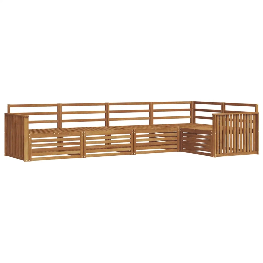 Set di divani da esterno 5 pcs Naturale 3373454