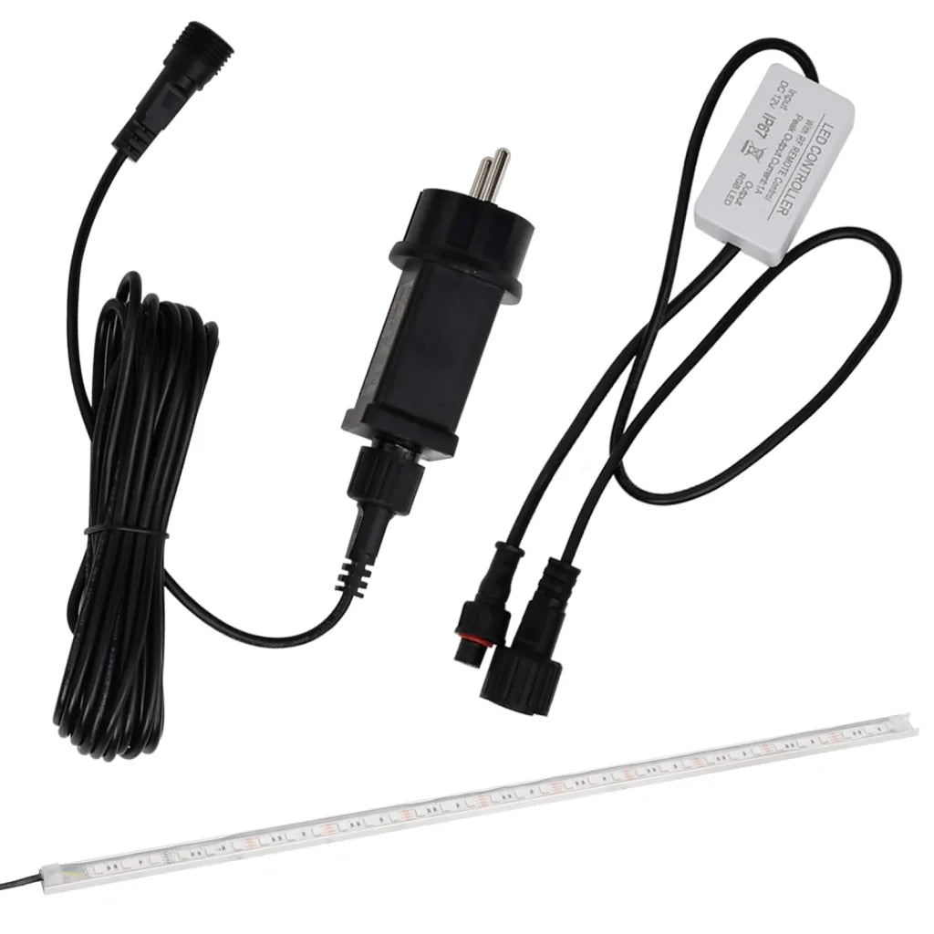 Sfioratore a Cascata con LED RGB Acrilico 45 cm CFW7319212