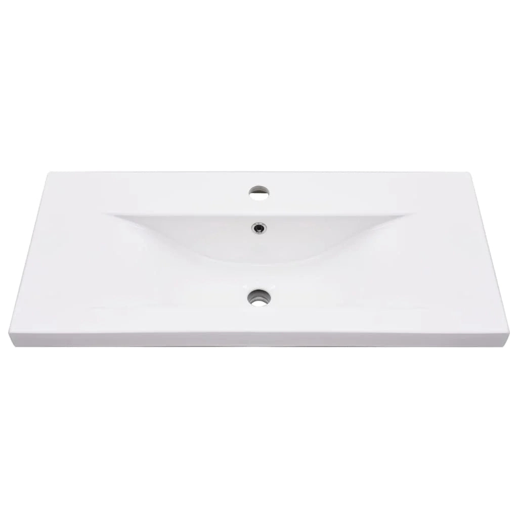 Struttura per lavabo da bagno 79 x 38 x 31 cm vasca da incasso ferro nero 02_0006778