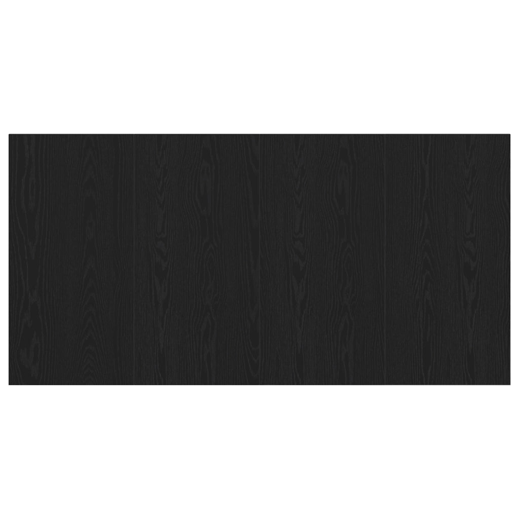 Testiera  Nero Rovere 160x1,5x80 cm in legno ingegnerizzato