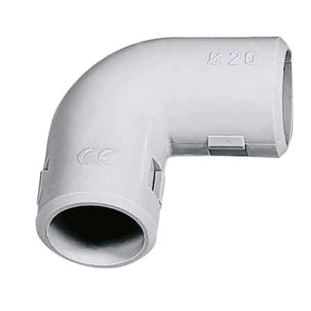 CURVA A 90  ° ISPEZIONABILE  EE ? 20 mm
