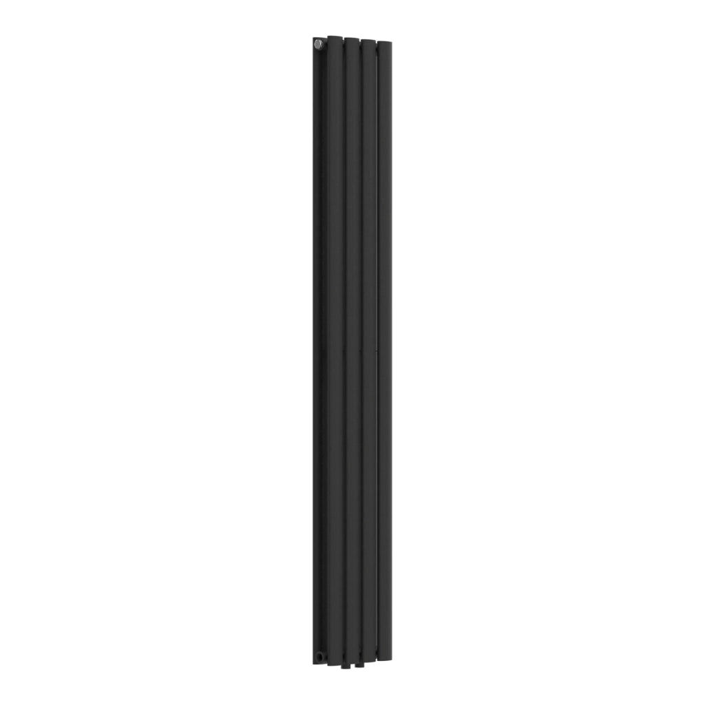Radiatore a doppio pannello 812 watt acciaio 160 x 24 cm nero 03_0010488