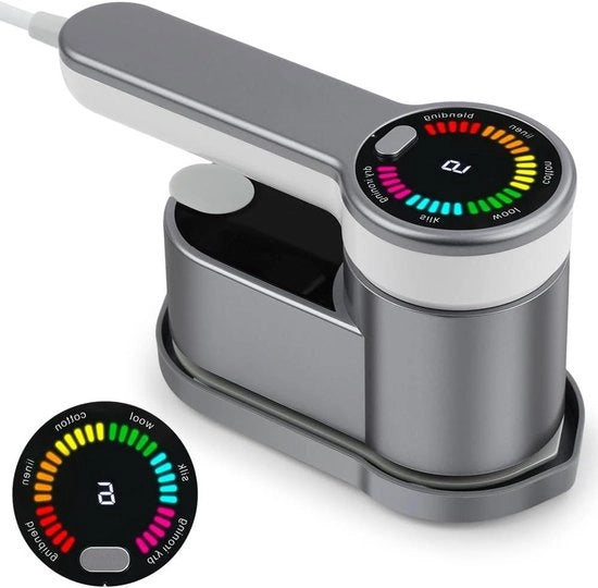 Stomera e Strijkijzer Portatile per Abbigliamento - 2-in-1 Funzione - Stomera Manuale per Abbigliamento con Tanca da 120 ml - 1200 W - Adatto per Abbigliamento e Camicie