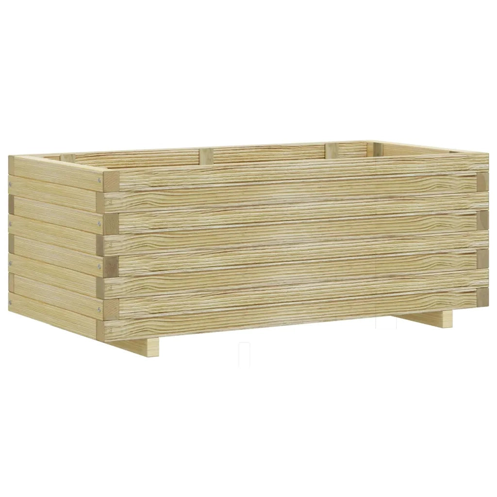 Letto Rialzato 100x50x40 cm in Legno Rettangolare