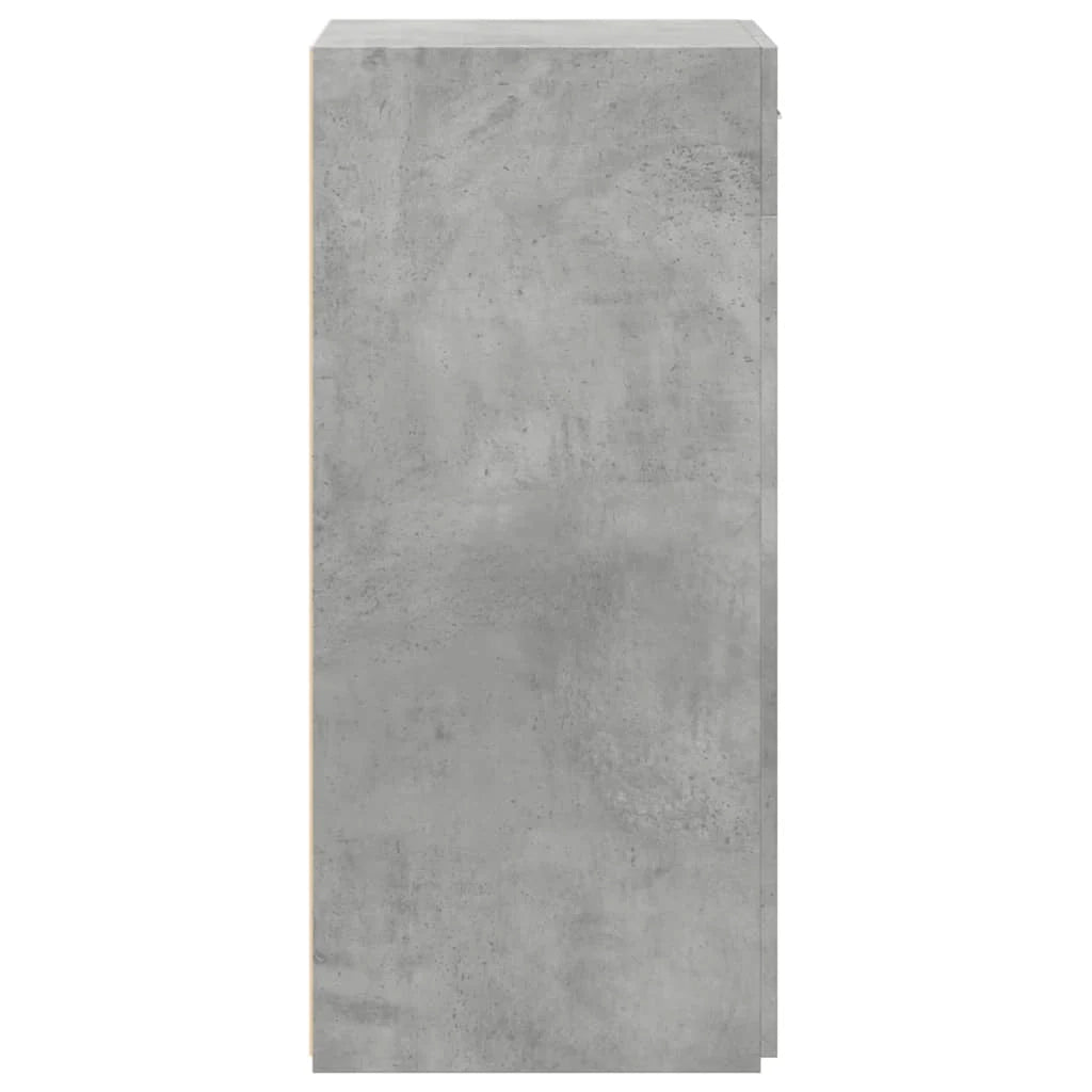 Buffet credenza cassettiera armadio mobile contenitore organizer per cucina soggiorno salotto 50 x 42,5 x 93 cm legno ingegnerizzato grigio 02_0031946