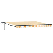 Tenda da Sole | Tenda retrattile manuale con LED 4 x 2 m
