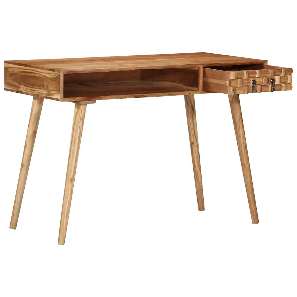 Scrivania 110x50x76 cm in Legno Massello di Acacia 338434