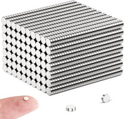 50 pezzi di magneti mini 3 mm x 1 mm forti, magneti per frigorifero, magneti per lavagne magnetiche, magneti per attività di hobby, per uso domestico, ufficio, foto.