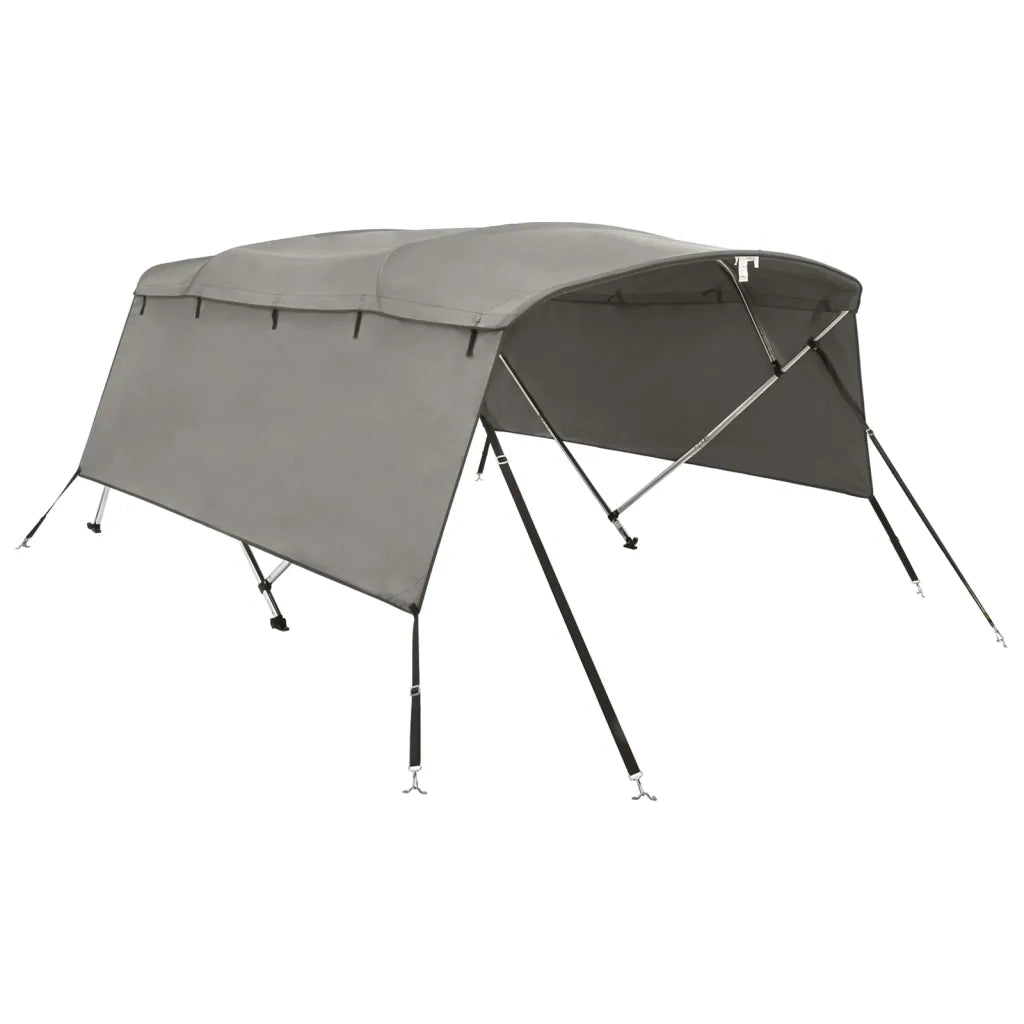 Bimini di Prua con Pareti Laterali 4 Archi 243x(170-182)x137cm 94834