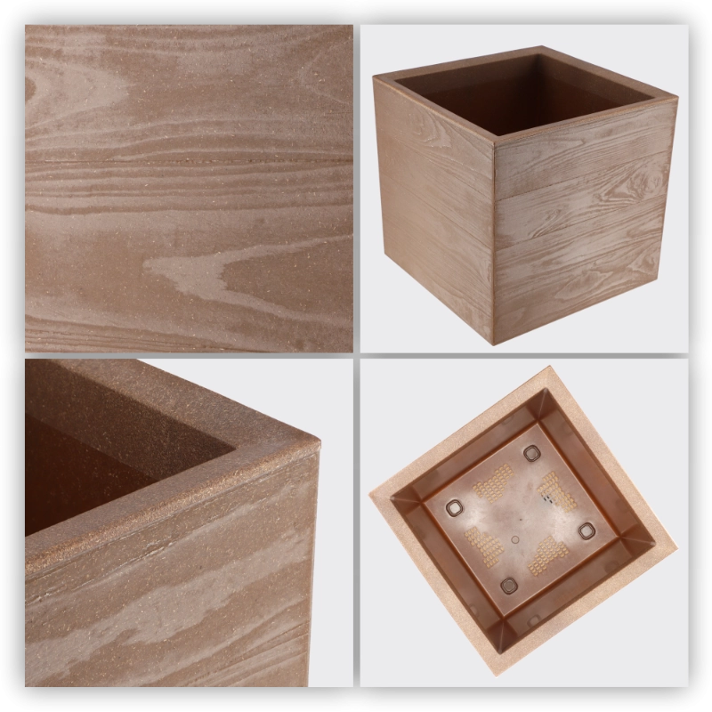 KADAX Zestaw Kwietnik KARO ECO coffee 400x400 desk