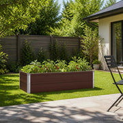 Letto rialzato da giardino Marrone 100 x 40 x 24 cm 8006311