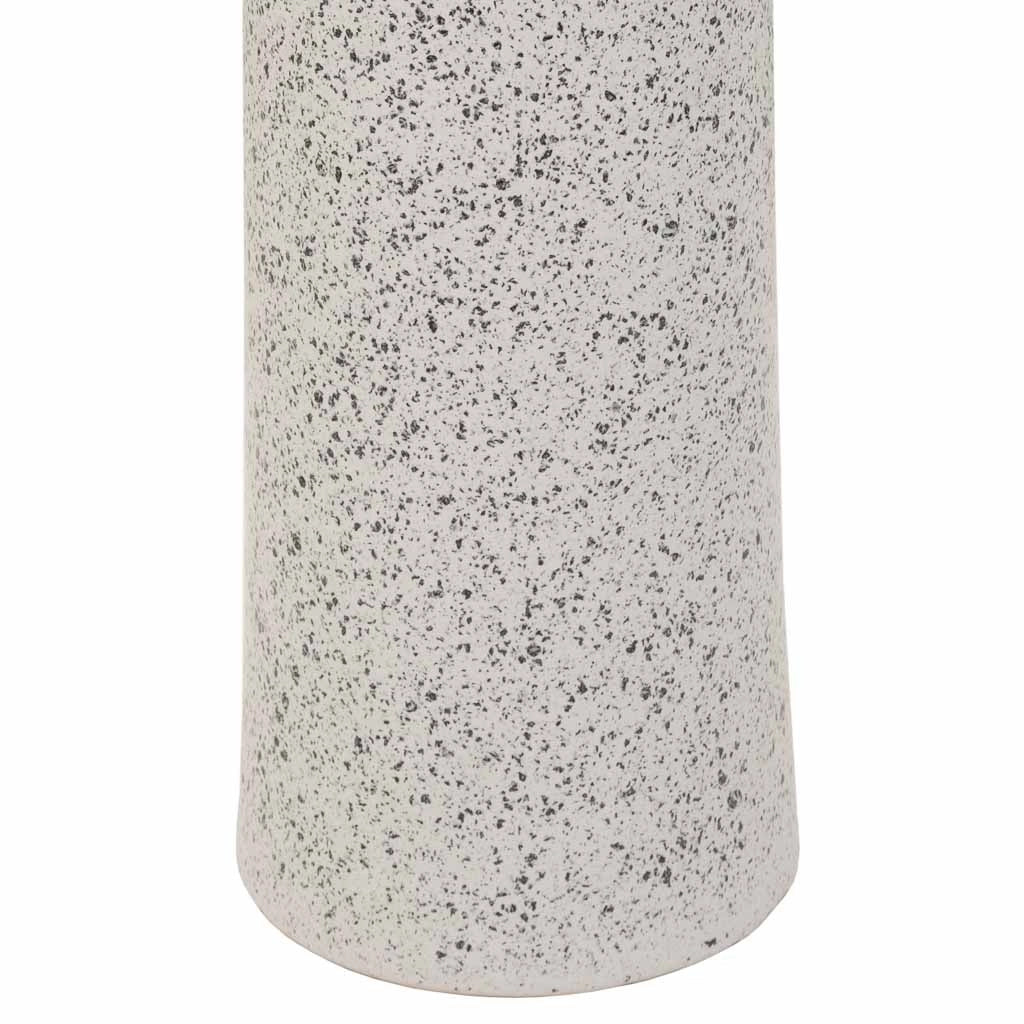 Vaso in ceramica argento 13,5x13,5x53h