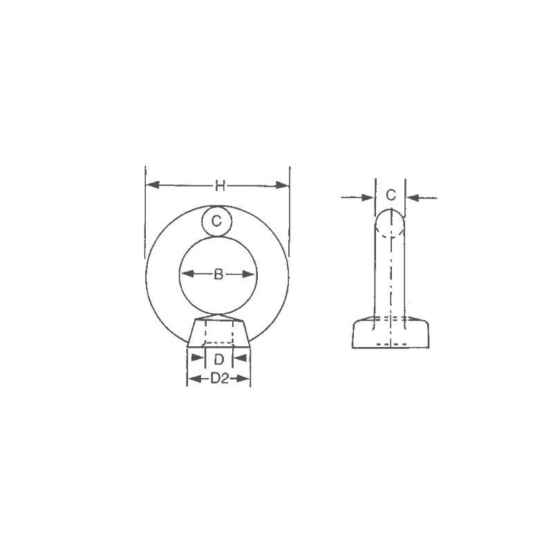 GOLFARE INOX 316 FEMMINA Ø MM.6