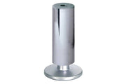 Piedino Cilindrico In Plastica Regolabile D35B60H90 Cromo - Masidef