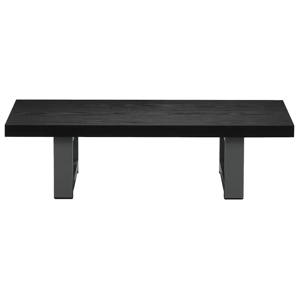 Set Mobili da Bagno | Armadio da bagno 2 pz Ceramica Nero