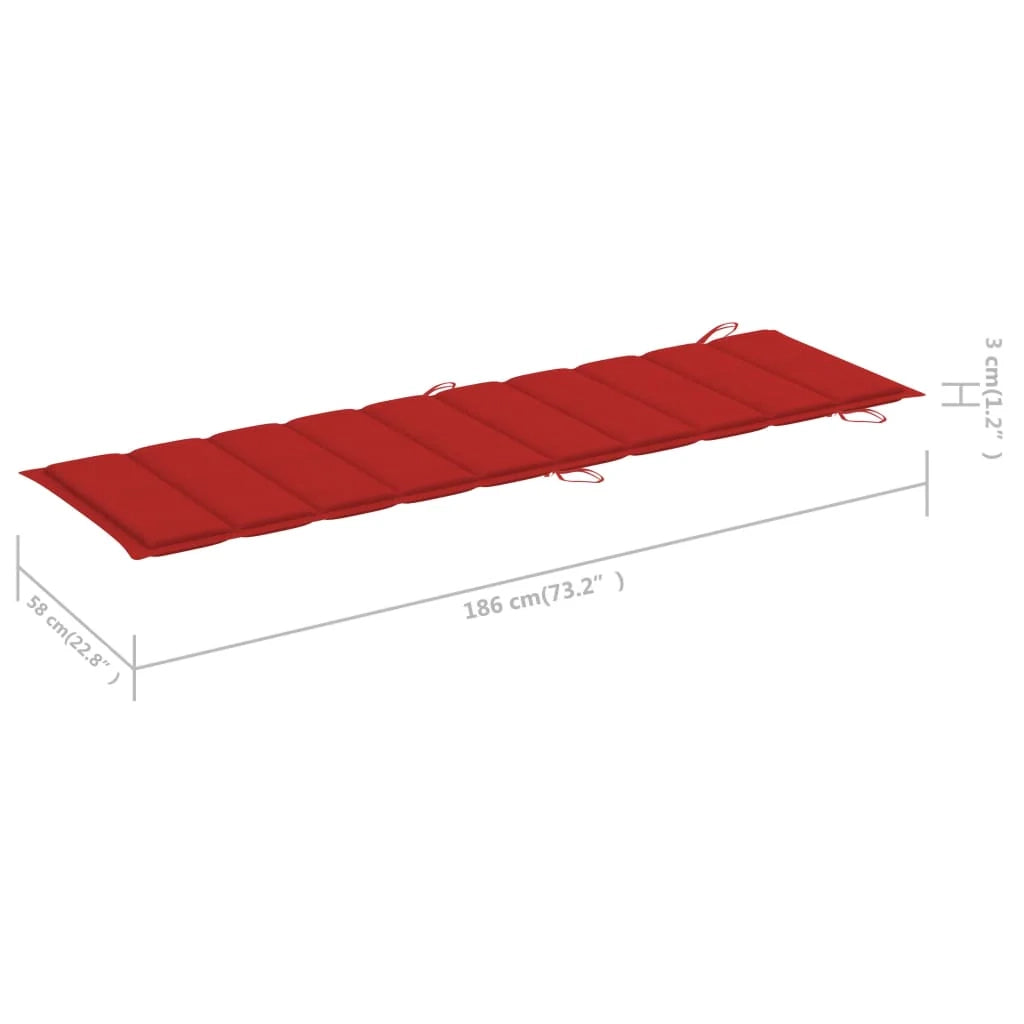Lettino prendisole sedia a sdraio lettino prendisole letto da giardino mobili da esterno per patio con tavolo e cuscino legno di acacia 02_0012624