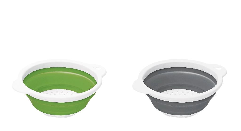 Colino Setaccio Colapasta da Cucina Pieghevole 17 x 7 cm Vari Colori