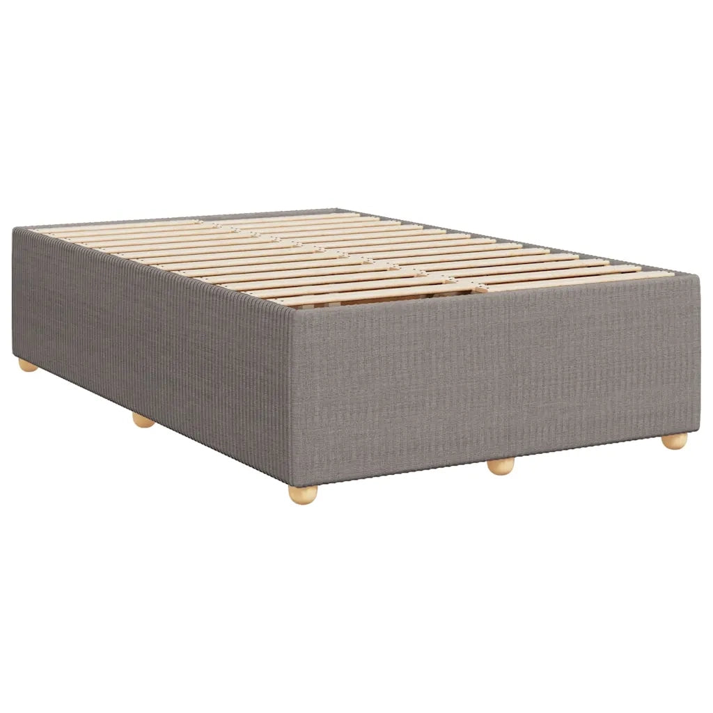 Giroletto a Molle con Materasso Tortora 120x200 cm in Tessuto 3287441